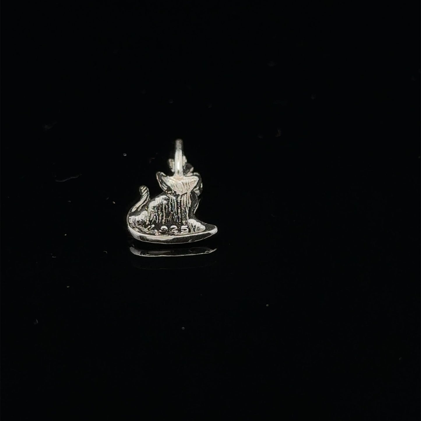 925 Sterling Silver Pendant Charm Cat Pet Animal - Rafant