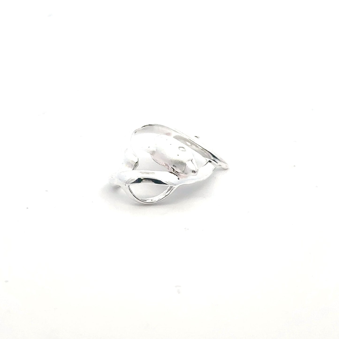 925 Sterling Silver Pendant Heart Dolphin - Rafant