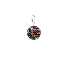 Load image into Gallery viewer, 925 Sterling Silver Pendant Crystals Multi Color Round Ball

