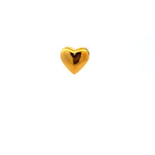 Load image into Gallery viewer, 18K Gold Pendant Charm Heart Bead
