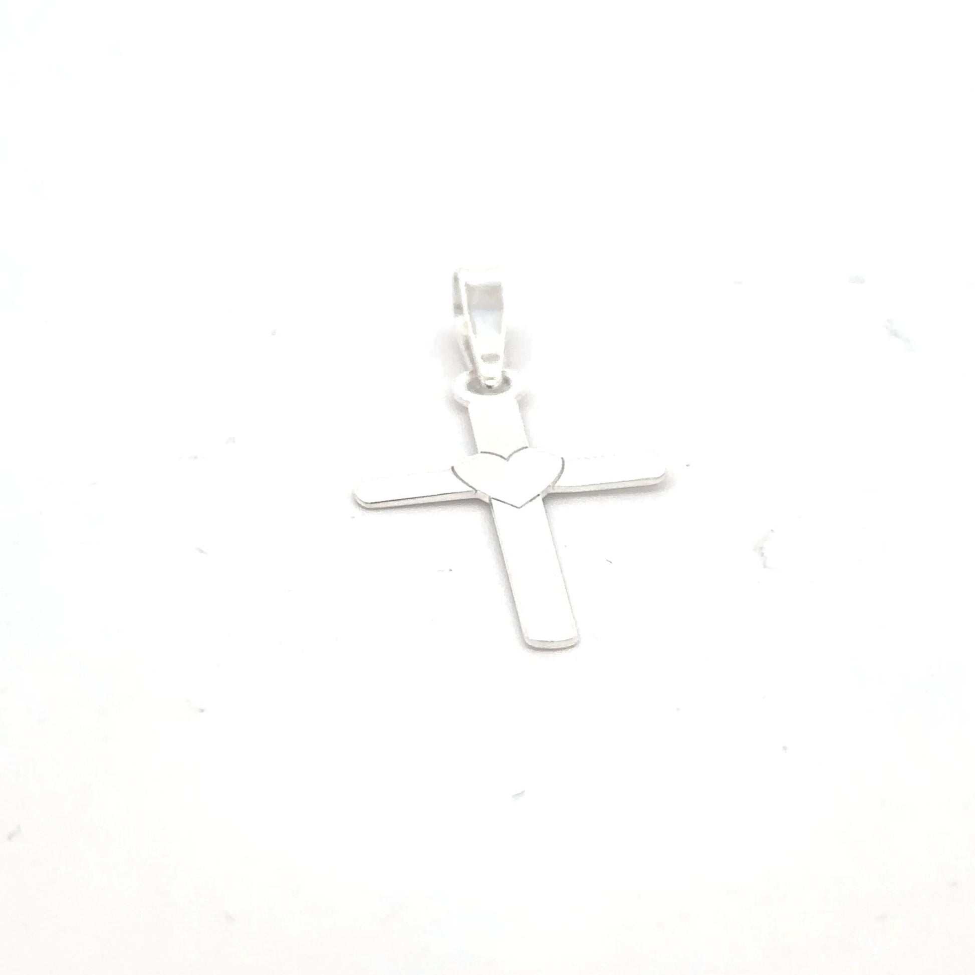 925 Sterling Silver Pendant Cross Religious - Rafant