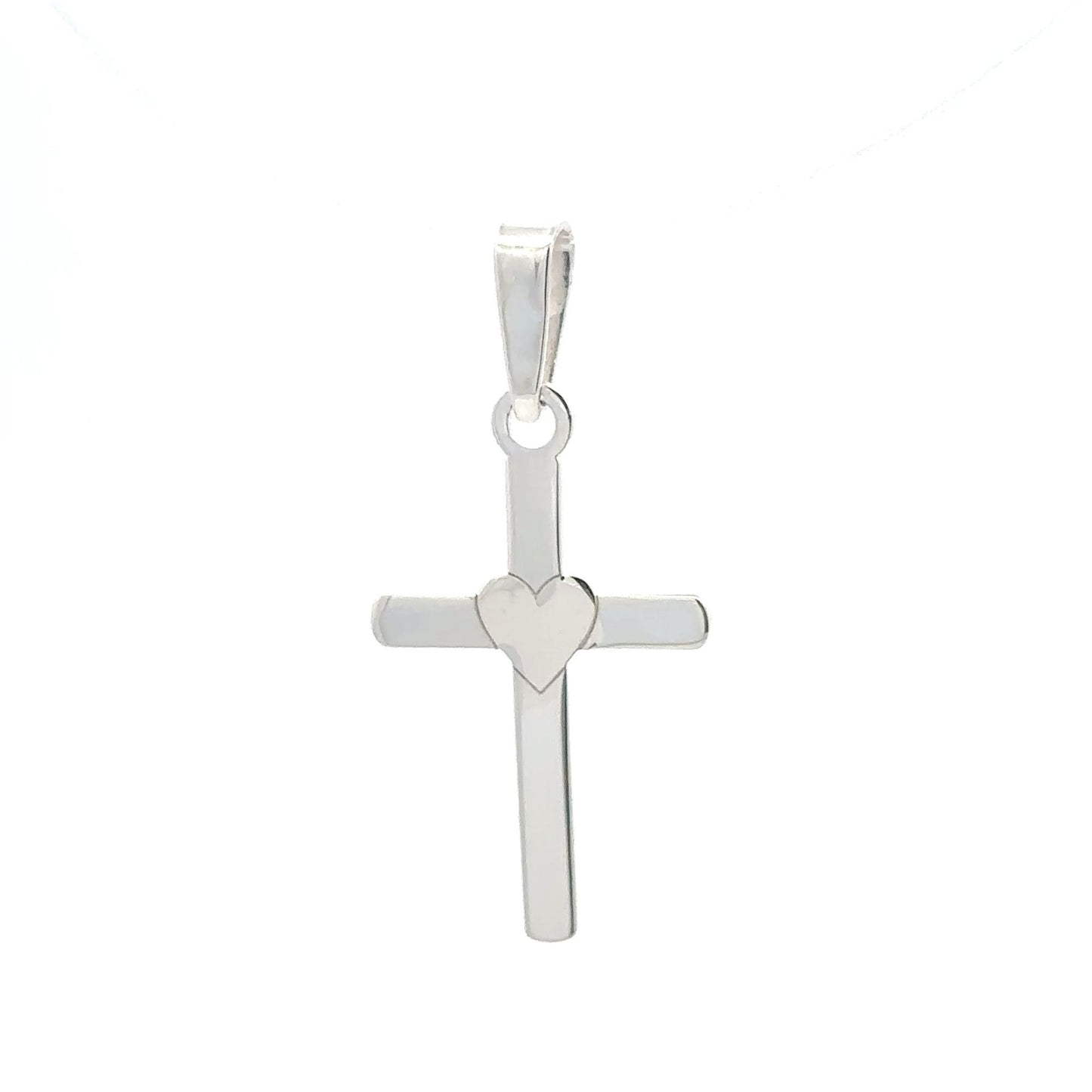 925 Sterling Silver Pendant Cross Religious - Rafant
