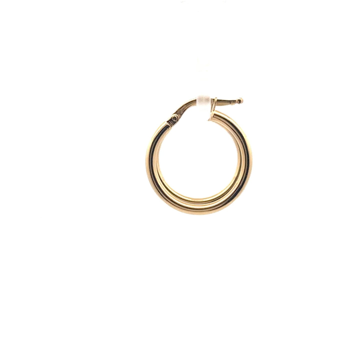 18k Gold Hoops Earrings Small - Rafant