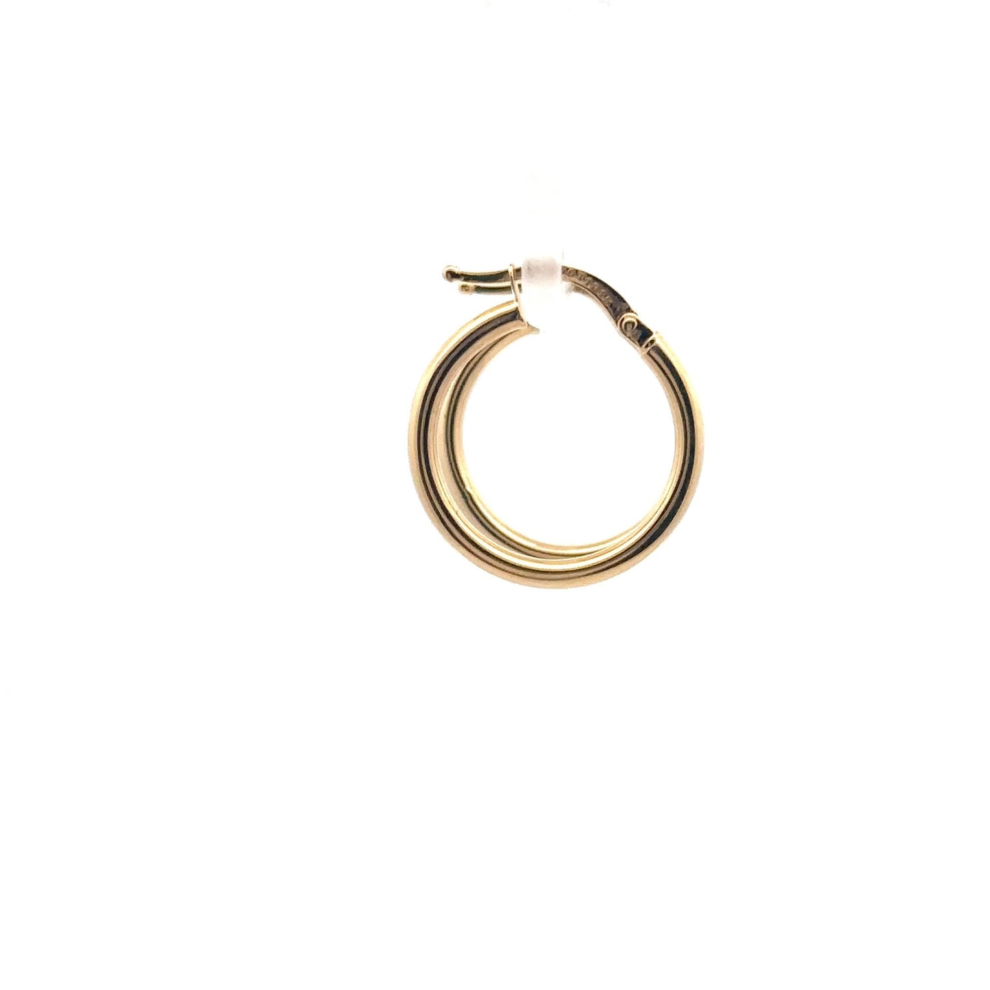 18k Gold Hoops Earrings Small - Rafant