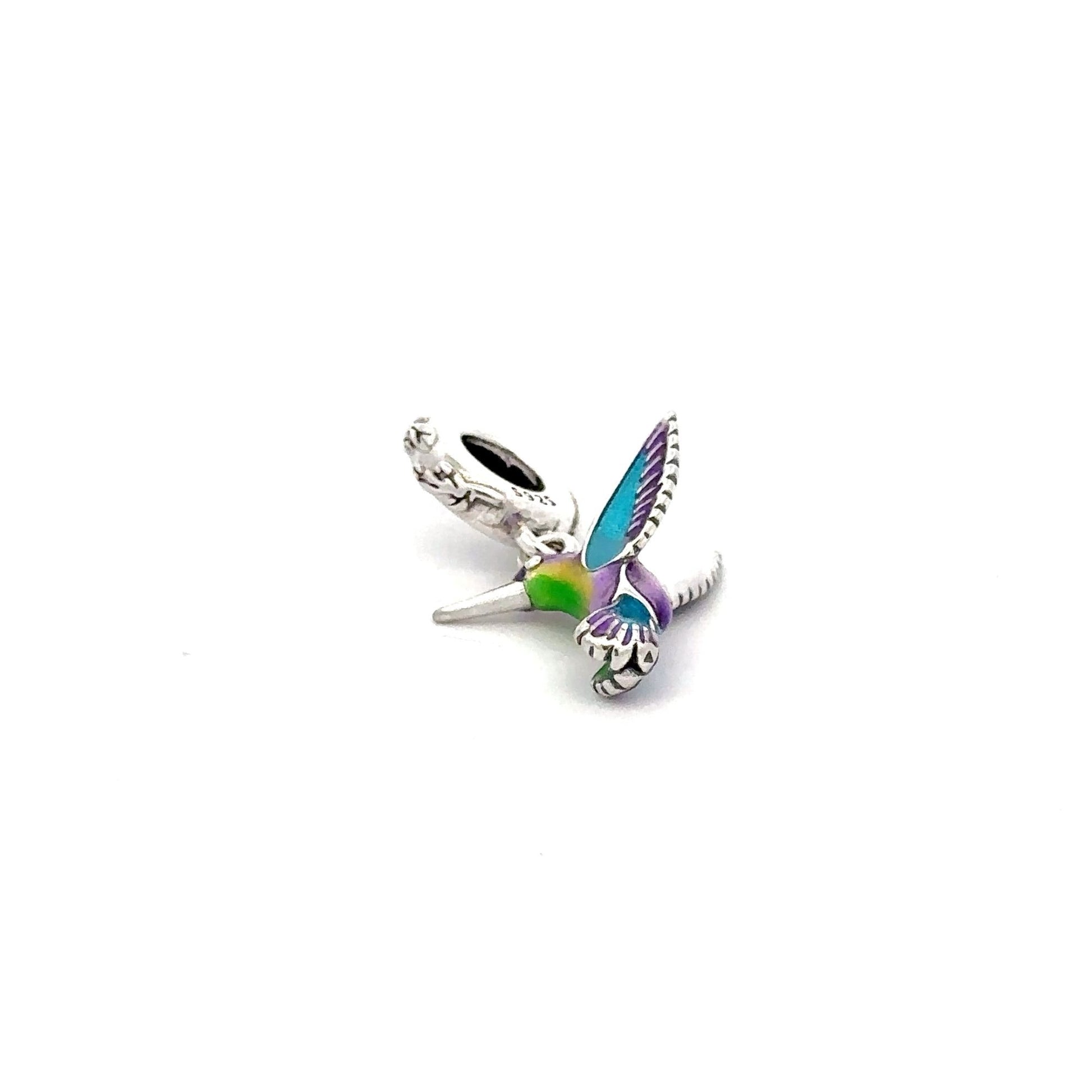 925 Sterling Silver Charm Bead For Necklace Bracelet Pet Bird - Rafant