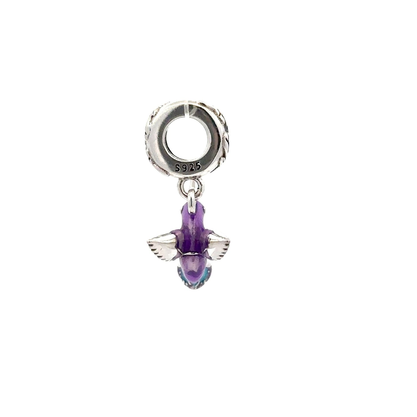 925 Sterling Silver Charm Bead For Necklace Bracelet Pet Bird - Rafant