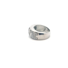 Load image into Gallery viewer, 925 Sterling Silver Ring LOVE Heart Cubic Zirconia Size 6 - Rafant
