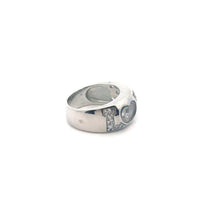 Load image into Gallery viewer, 925 Sterling Silver Ring LOVE Heart Cubic Zirconia Size 6 - Rafant
