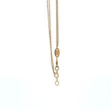 Load image into Gallery viewer, 18K Gold Bracelet Beaded Rounds Charms Size 7 inches Three tones
