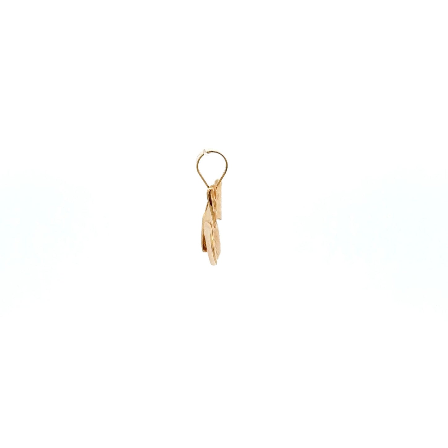 18K Gold Pendant Butterfly 1.62 grams - Rafant