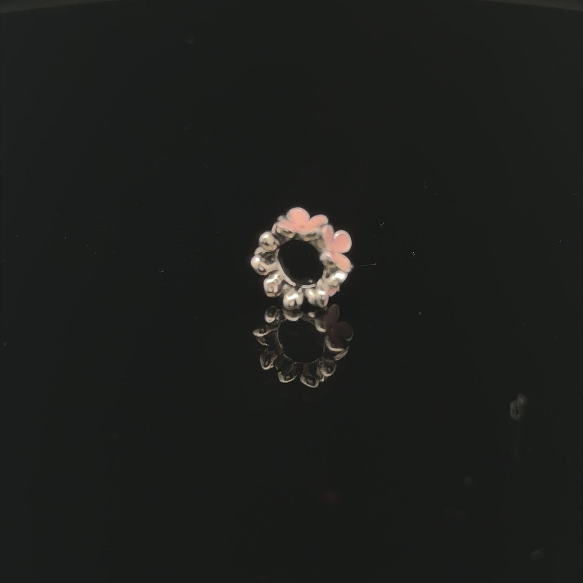 925 Sterling Silver Charm Bead Flower - Rafant