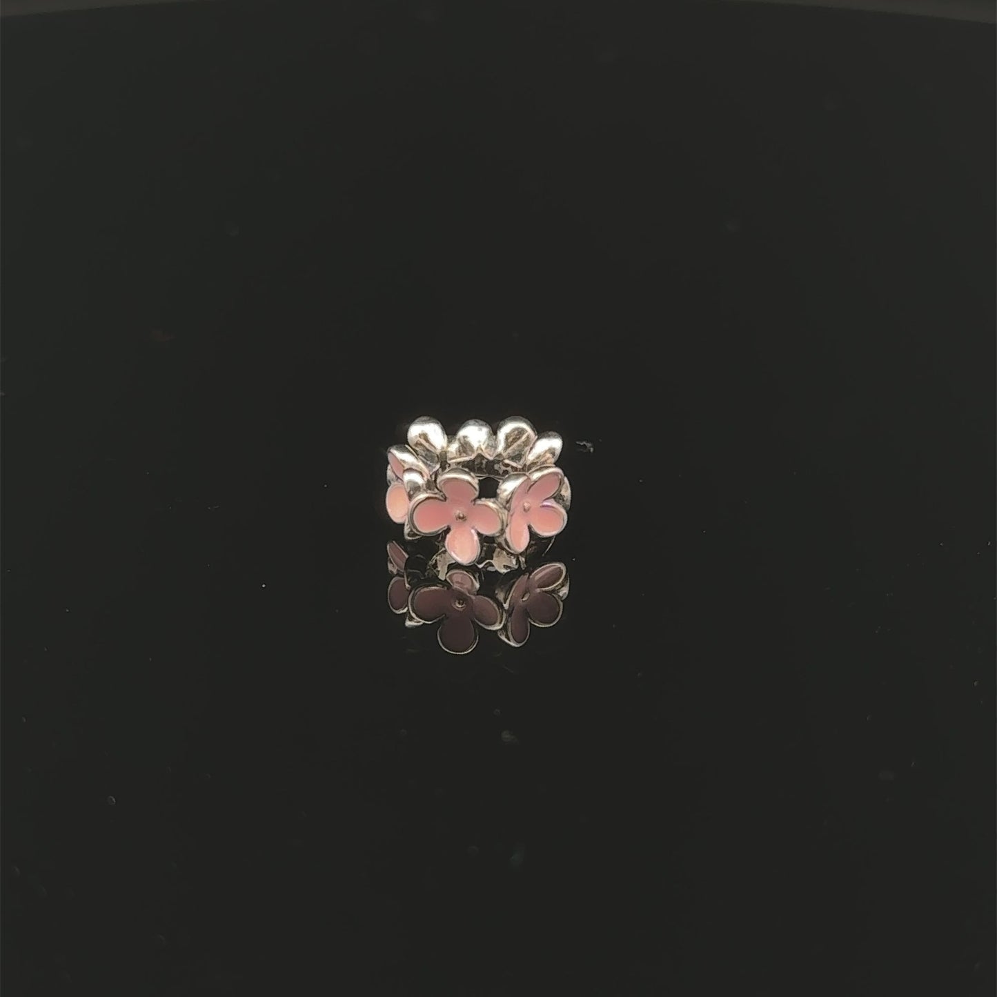 925 Sterling Silver Charm Bead Flower - Rafant