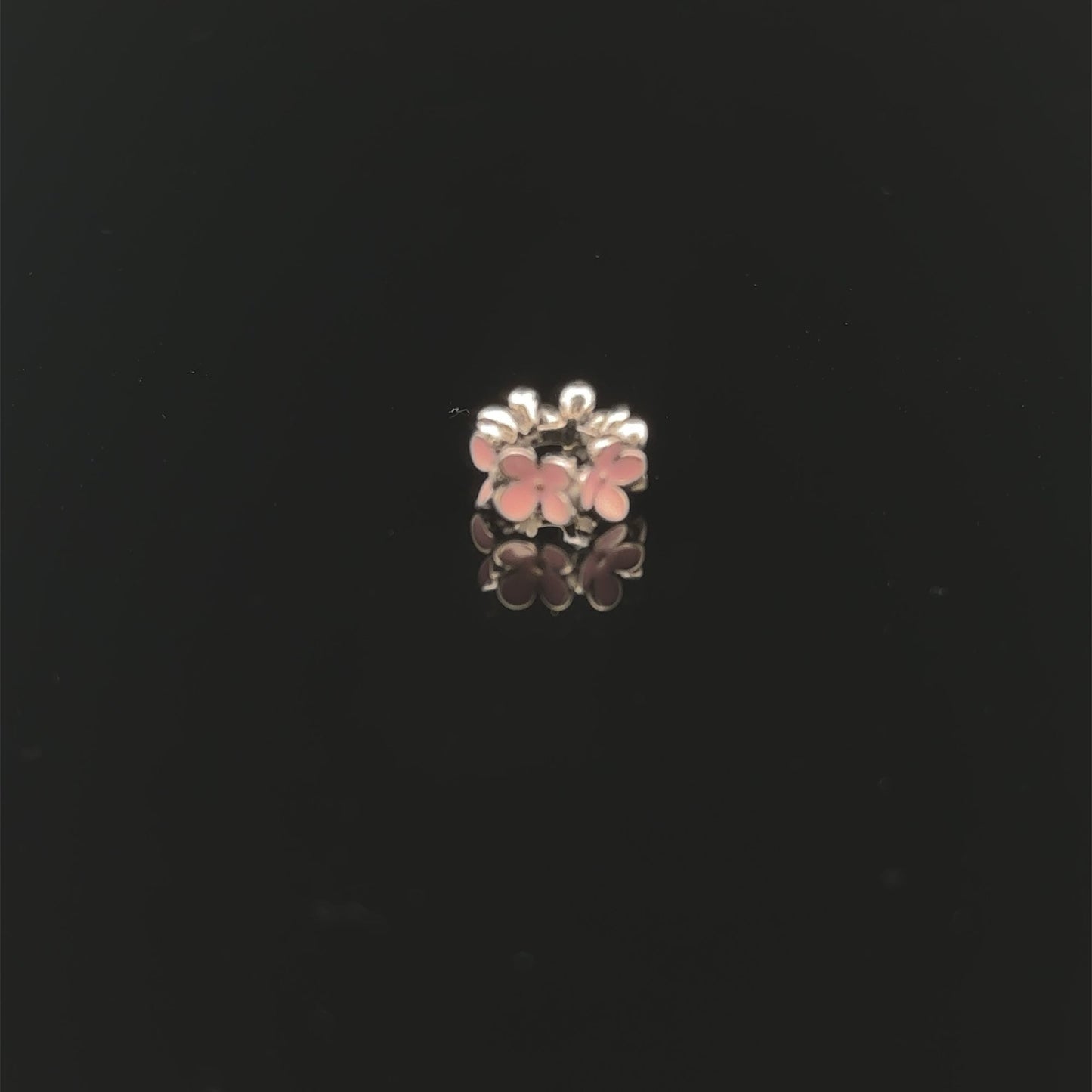 925 Sterling Silver Charm Bead Flower - Rafant