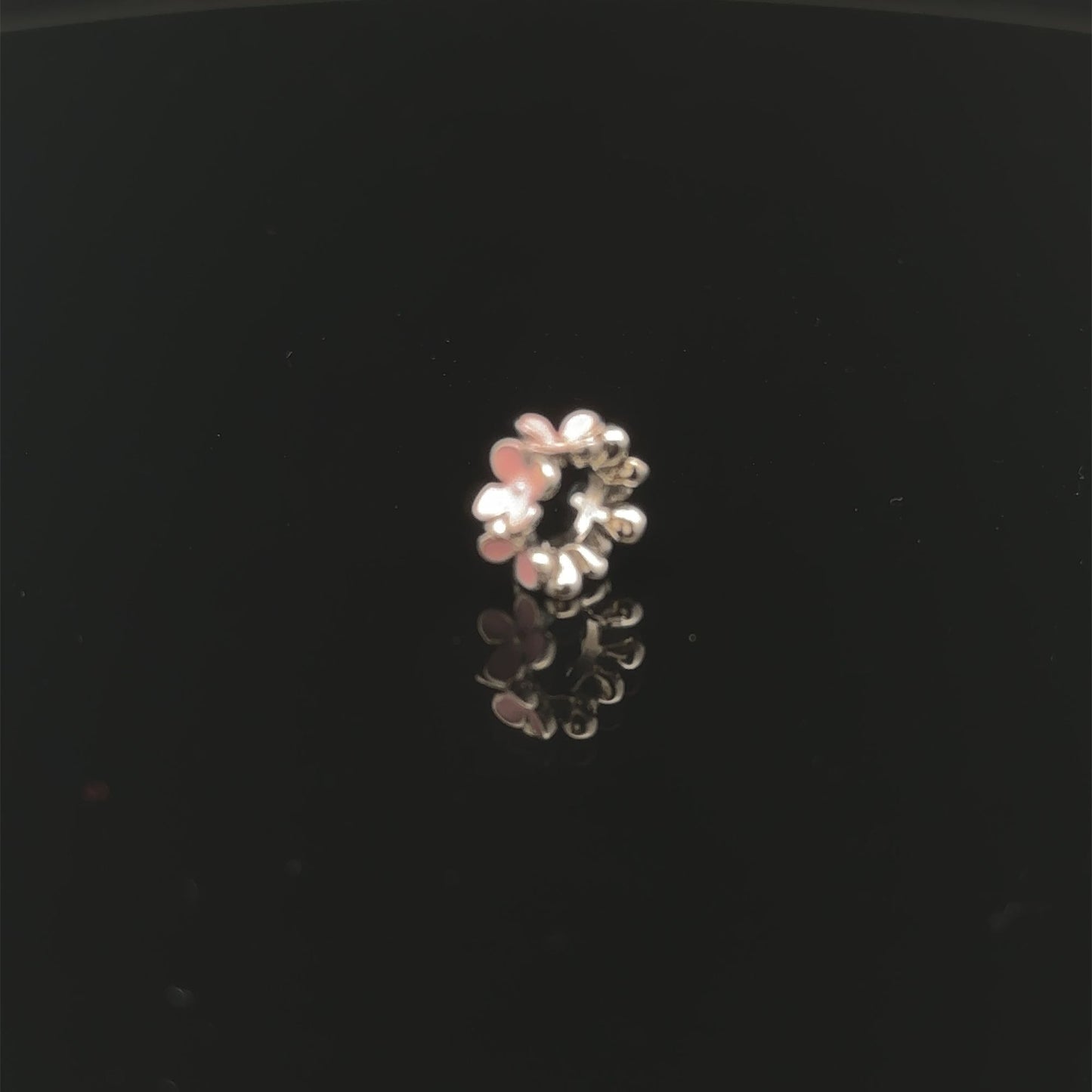 925 Sterling Silver Charm Bead Flower - Rafant
