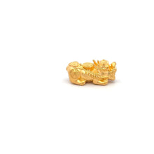 Load image into Gallery viewer, 24K 999 Pure Gold Lucky Charm Piyao Pixiu Bead Spacer DIY Necklace Bracelet - Rafant
