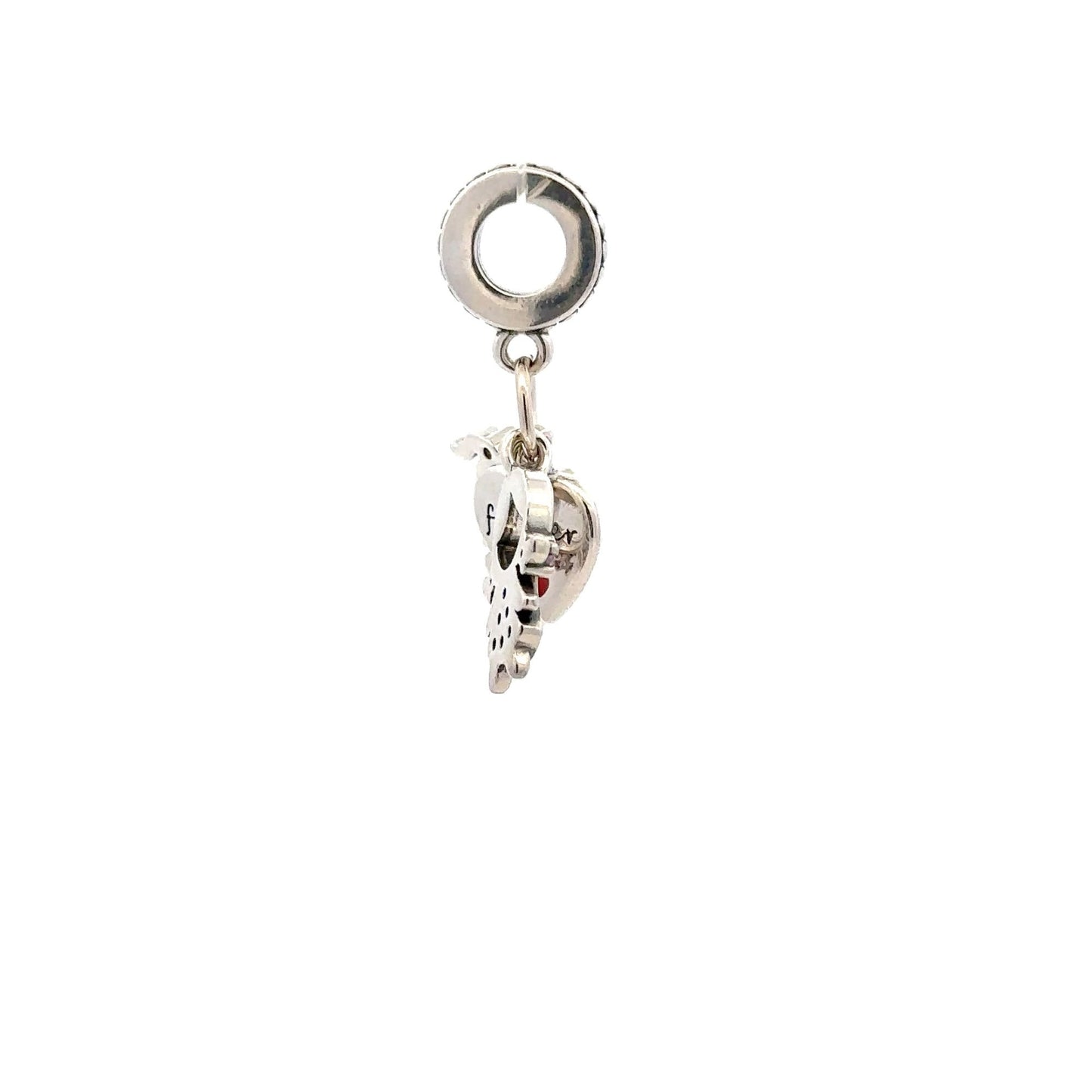 925 Sterling Silver Charm Bead Heart - Rafant