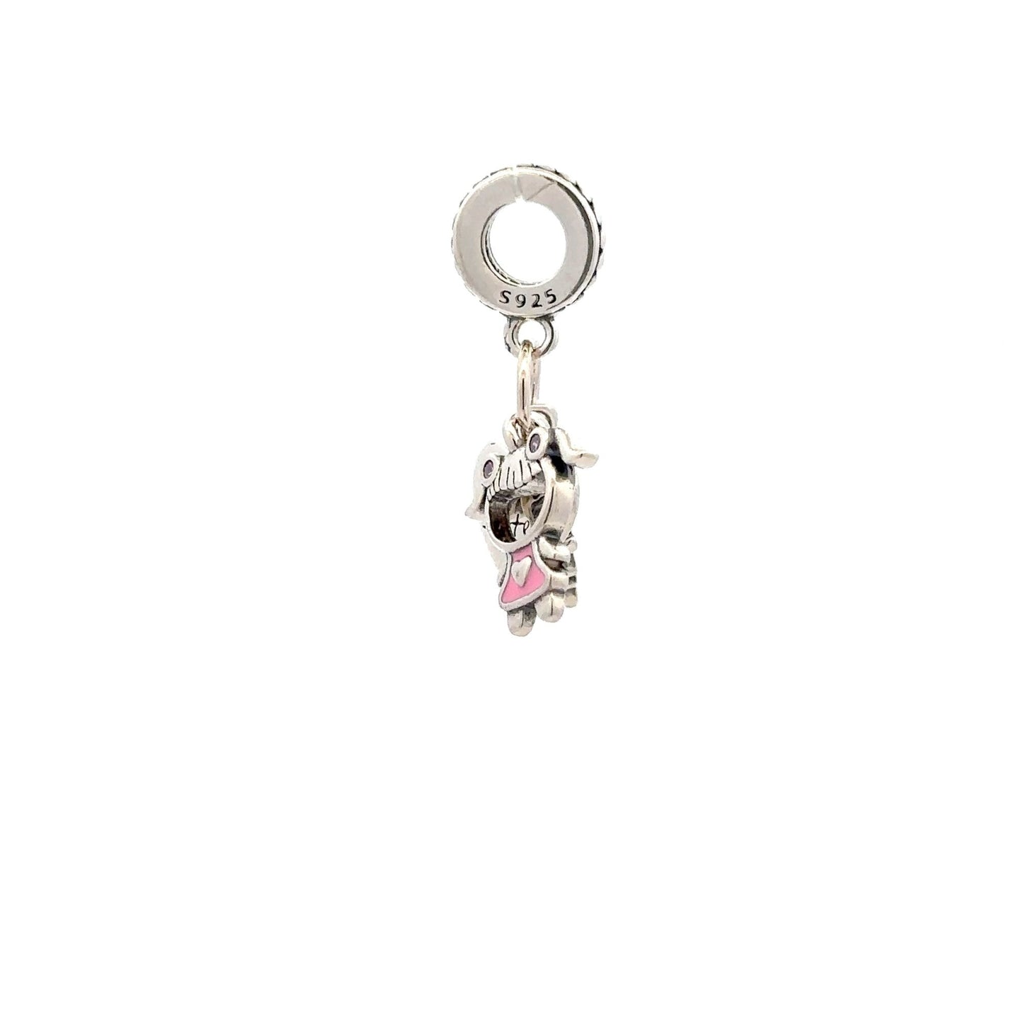 925 Sterling Silver Charm Bead Heart - Rafant