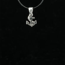 Load image into Gallery viewer, 925 Sterling Silver Pendant Anchor
