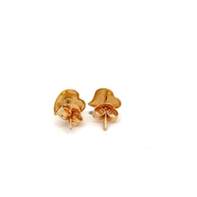 Load image into Gallery viewer, 18K Gold Earrings Stud Heart - Rafant
