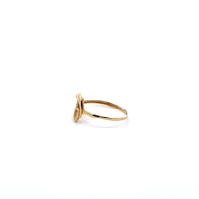 Load image into Gallery viewer, 18K Gold Ring Dolphin Heart 0.65 grams Size 5.25 - Rafant
