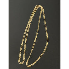 Load image into Gallery viewer, 18K Saudi Gold Chain Necklace Figaro 19.50 inches 2.91 grams - Rafant

