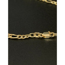 Load image into Gallery viewer, 18K Saudi Gold Chain Necklace Figaro 19.50 inches 2.91 grams - Rafant
