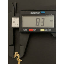 Load image into Gallery viewer, 18K Gold Necklace Chain 18&quot; with Angel Pendant 1.45 grams - Rafant
