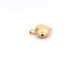 Load image into Gallery viewer, 18K Yellow Gold Pendant Puffed Heart 1.53 grams - Rafant
