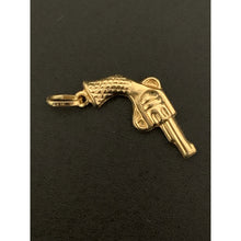 Load image into Gallery viewer, 18K Gold Pendant Pistol 1.20 grams - Rafant
