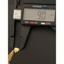 Load image into Gallery viewer, 18K Gold Bracelet Rolo Chain 7.25 inches with Heart Charm 1.45 grams - Rafant
