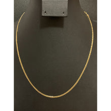 Load image into Gallery viewer, 18K Gold Necklace Chain Curb 20 inches 1.96 grams - Rafant
