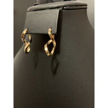 Load image into Gallery viewer, 18K Gold Earrings Dangling Infinity 1.31 grams - Rafant

