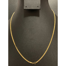 Load image into Gallery viewer, 18K Gold Necklace Chain Curb 18 inches 2.54 grams - Rafant
