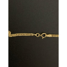 Load image into Gallery viewer, 18K Gold Necklace Chain Curb 18 inches 2.54 grams - Rafant
