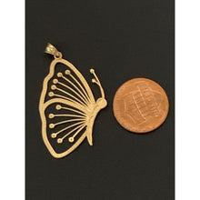 Load image into Gallery viewer, 18K Gold Pendant Butterfly 2.35 grams - Rafant
