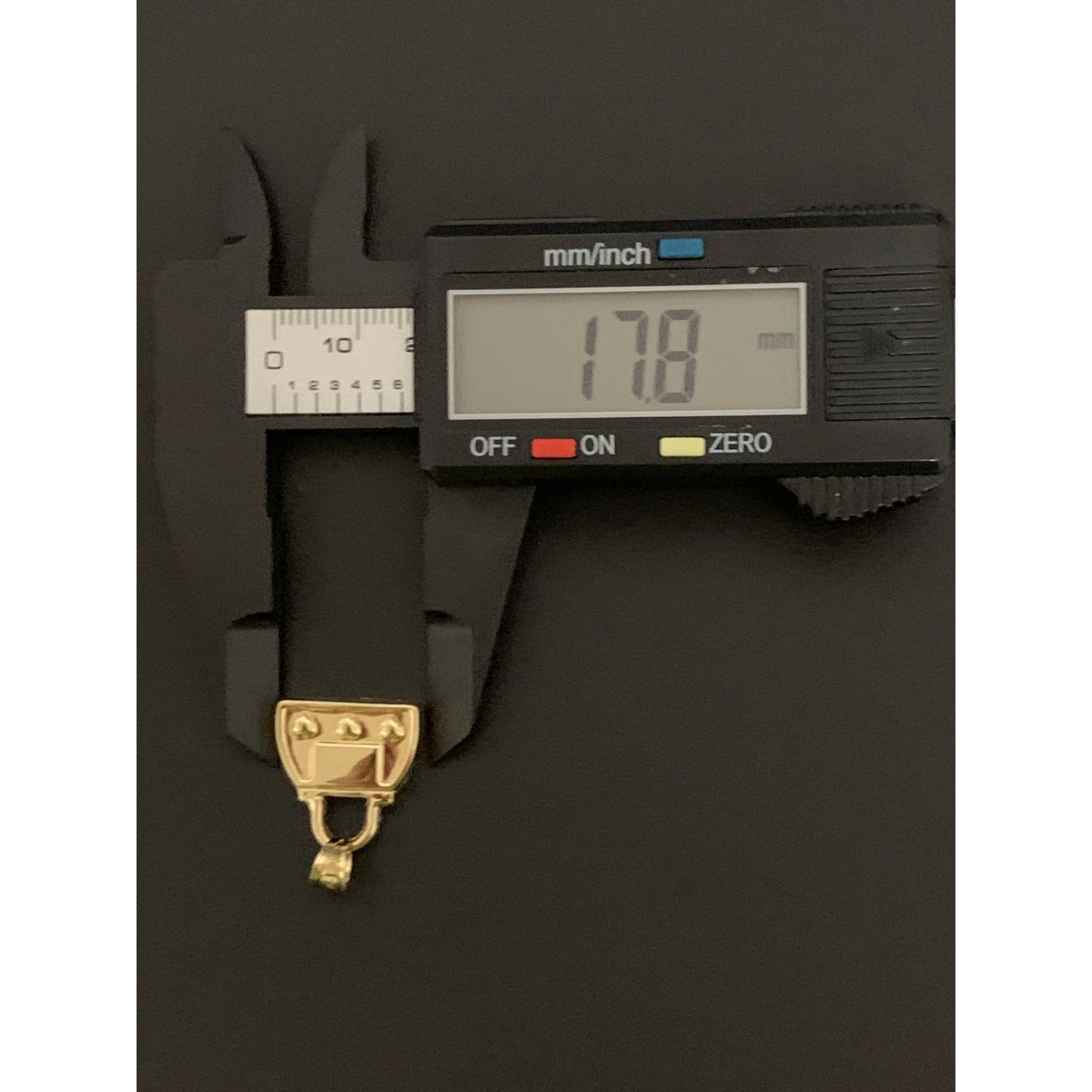 18K Gold Pendant Padlock 2.15 grams - Rafant