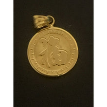 Load image into Gallery viewer, 18K Gold Pendant Dragon Lucky Charm 1.39 grams - Rafant
