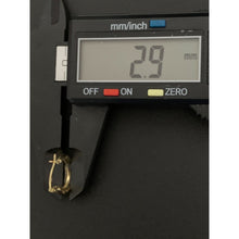 Load image into Gallery viewer, 18K Gold Earrings Hoops Loops 1.28 grams Small - Rafant
