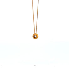 Load image into Gallery viewer, 18K Gold Necklace Chain 17.25 inches Pendant Bead 0.73 grams - Rafant
