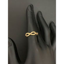 Load image into Gallery viewer, 18K Gold Ring Infinity Heart 1.77 grams Size 8 - Rafant
