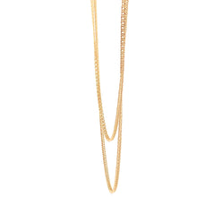 Load image into Gallery viewer, 18K Yellow Gold Necklace Chain Curb 24 inches 2.33 grams - Rafant
