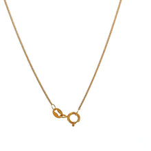 Load image into Gallery viewer, 18K Gold Necklace Chain  17.75 inches Tiny Beads Charms  Pendant 0.86 grams - Rafant
