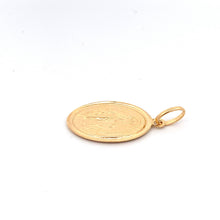 Load image into Gallery viewer, 18K Yellow Gold Pendant Mother Mary Religious 1.47 grams - Rafant
