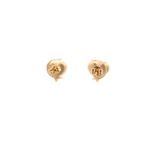 Load image into Gallery viewer, 18K Yellow Gold Earrings Heart 1.11 grams Small - Rafant
