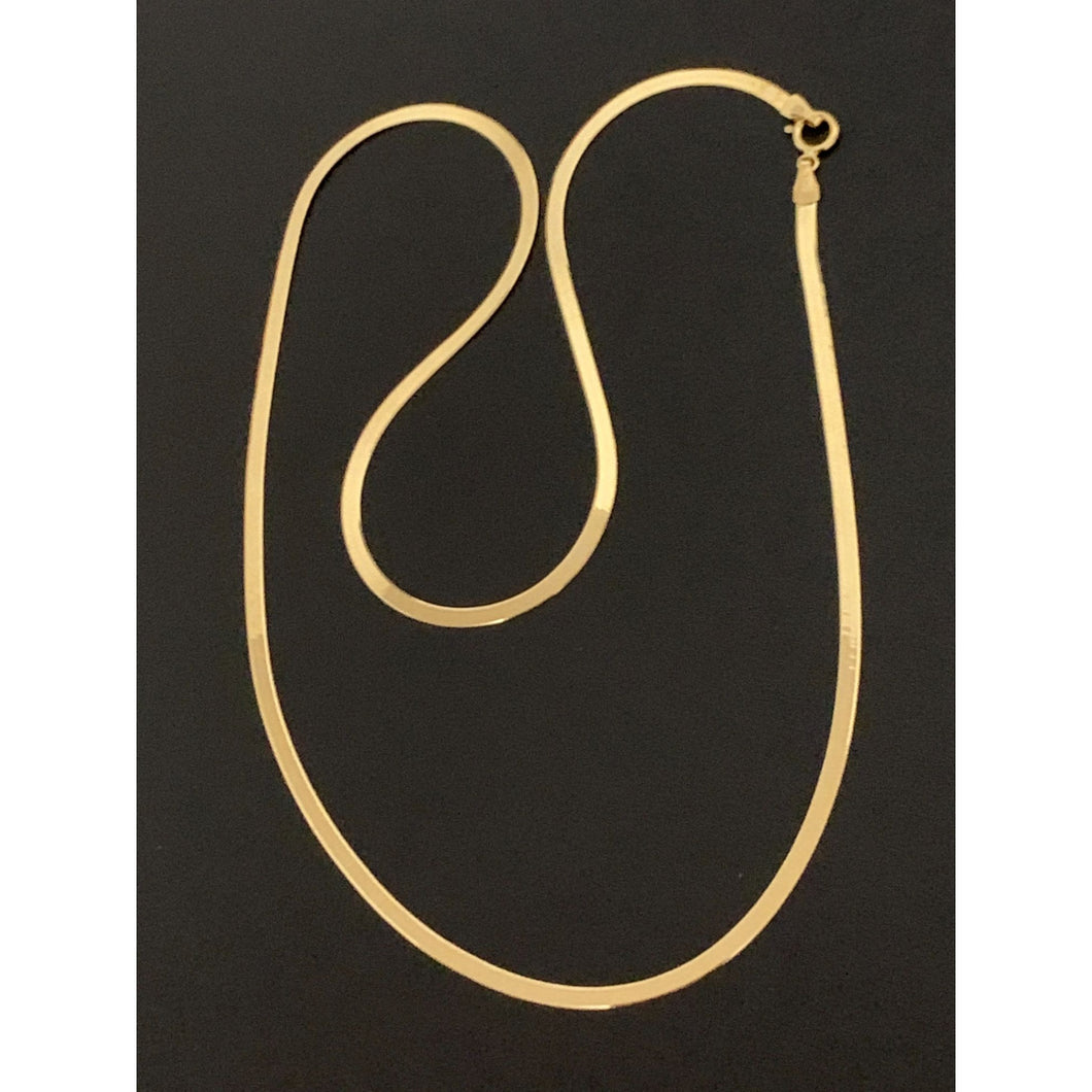 18K Gold Necklace 18 inches 2.91 grams - Rafant
