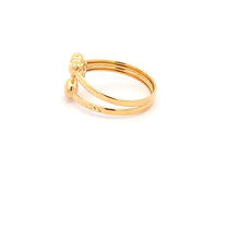 Load image into Gallery viewer, 18K Yellow Gold Ring Heart 1.67 grams Size 10 - Rafant
