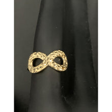 Load image into Gallery viewer, 18K Gold Ring Infinity 1.42 grams Size 5.5 - Rafant
