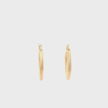 Load and play video in Gallery viewer, 18K Gold Earrings Hoops
