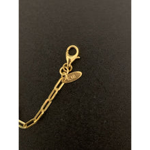 Load image into Gallery viewer, 18K Gold Bracelet Paperclips 1.44 grams 7 inches - Rafant
