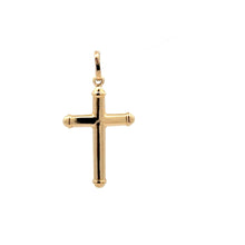 Load image into Gallery viewer, 18K Gold Pendant Cross Jesus Christ Religious 1.37 grams - Rafant
